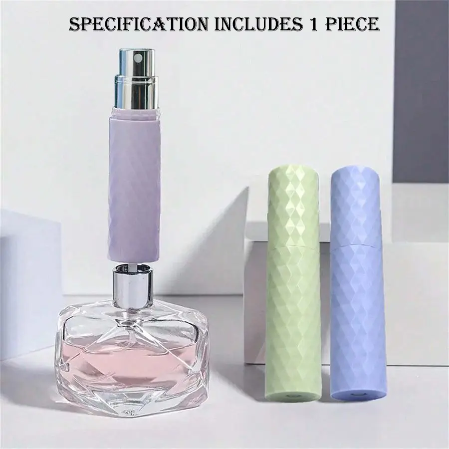 Portable Travel Perfume Bottle, 1 Count Refillable Empty Perfume Bottle, Individually Packaged Press-Down Spray Bottle, Cosmetics Makeup Tools for Women & Girls, Perfume Dispenser, Portable Perfume Bottles