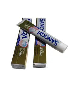 SANOGYL Soin Global Toothpaste - 3 Pieces for Daily Oral Care, Healthy Gums, Natural Whitening, Plaque Reduction, Fresh Breath
