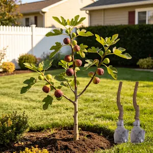 Fig Tree Seedling Live Plant | Sweet Fruit Tree for Patio, Backyard & Home Garden Growing