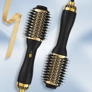 LANDOT Hair Dryer Brush Blow Dryer Brush In One - Upgraded Plus 2.0 One-Step Hot Air Brush - 4 In 1 HairDryer Styler And Volumizer For Drying Straightening Curling Volumizing Hair, Mother's Day Gift