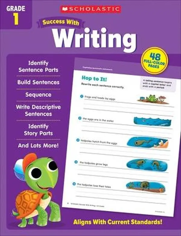 Scholastic Success with Writing Grade 1 Workbook -- Scholastic Teaching Resources - Paperback