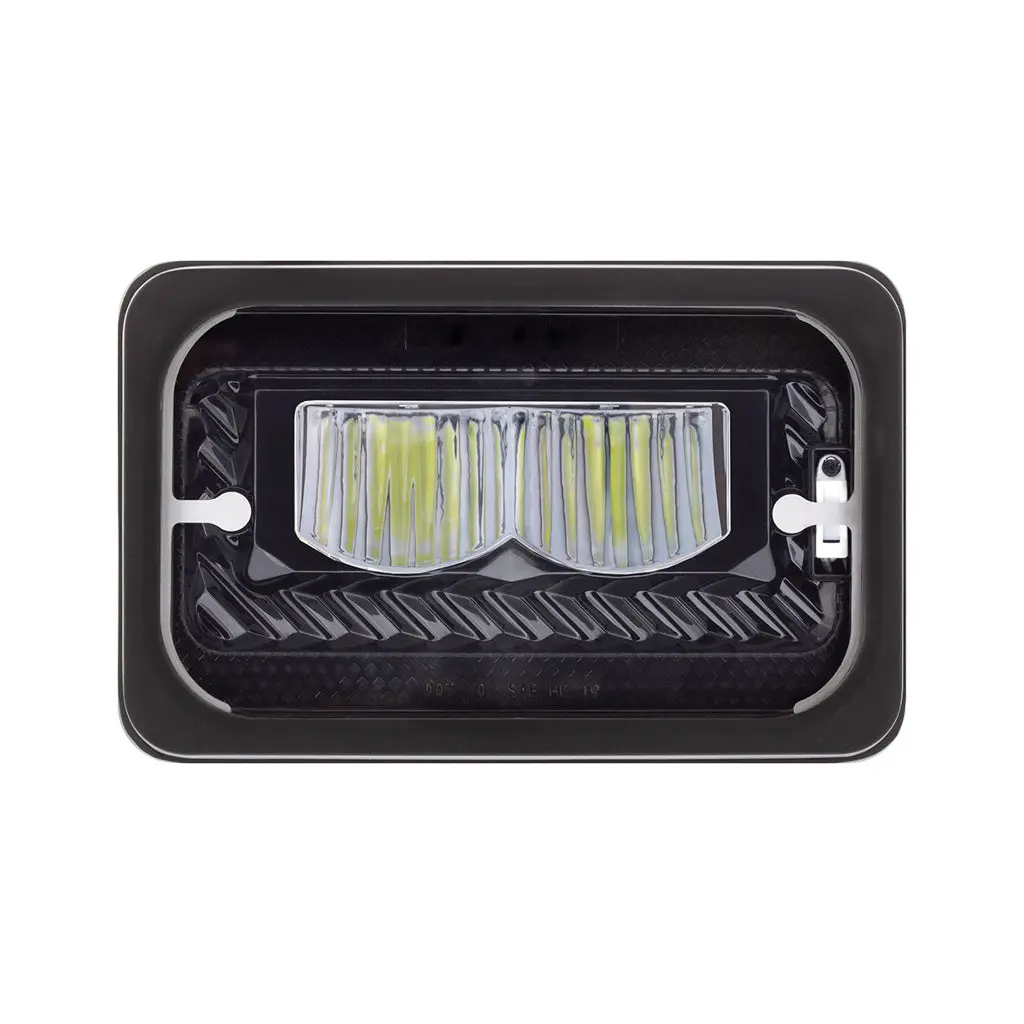 ULTRALIT - Heated 4" X 6" LED Headlight High Beam - Blackout