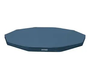 Intex Round 10 ft Metal Frame Debris Pool Cover