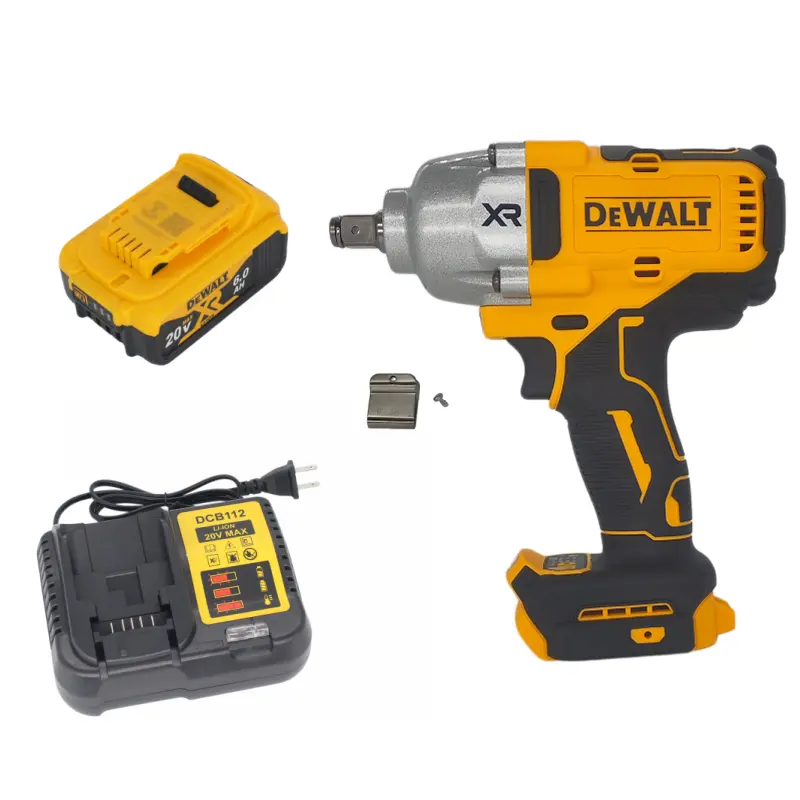DEWALT DCF900 Kit 1/2In Brushless Cordless High Torque Impact Wrench With Hog Ring Anvil