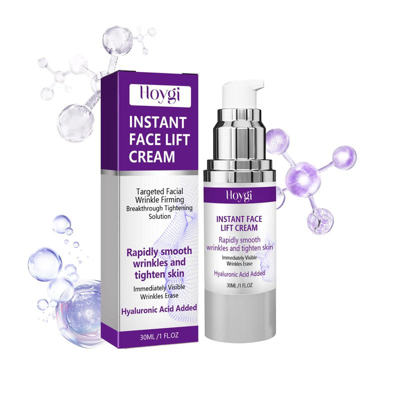 Hoygi Firming Face Cream Wrinkle Smoothing & Deep Hydration Gentle Lift Non-Irritating Formula TikTok Viral Skincare Must-Have Moisturizer Moisturizing