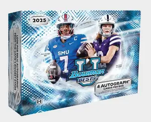 2025 Bowman Best University Football Box (4 Autographs Per box)