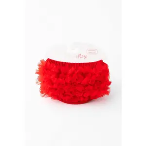 Red Ruffle Bum Bloomer
