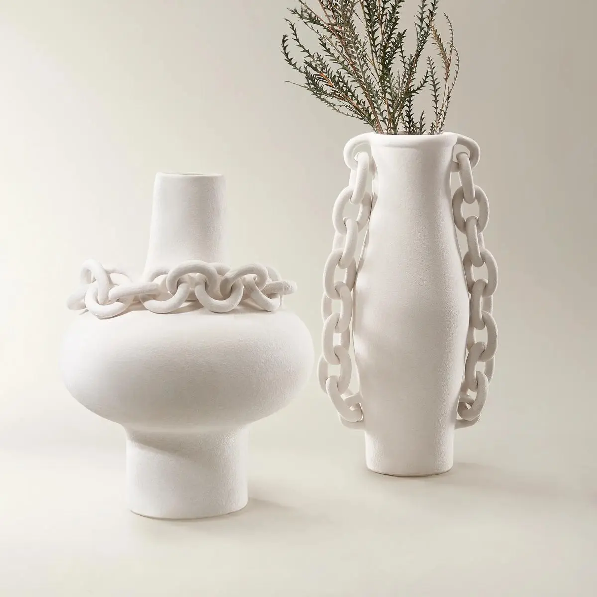 Z Gallerie Links Vase Ceramic Matte Decor White Vase Holder Decorative Vase Modern Plant Vase Z Gallerie Links Vase Ceramic Matte Decor White Vase Holder Decorative Vase Modern Plant Vase