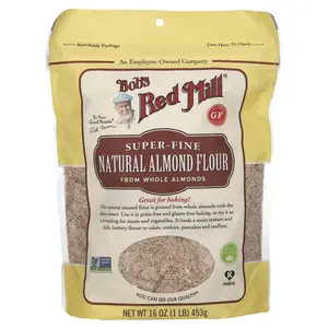 Bob's Red Mill Natural Almond Flour, Super Fine, 16 oz (453 g)