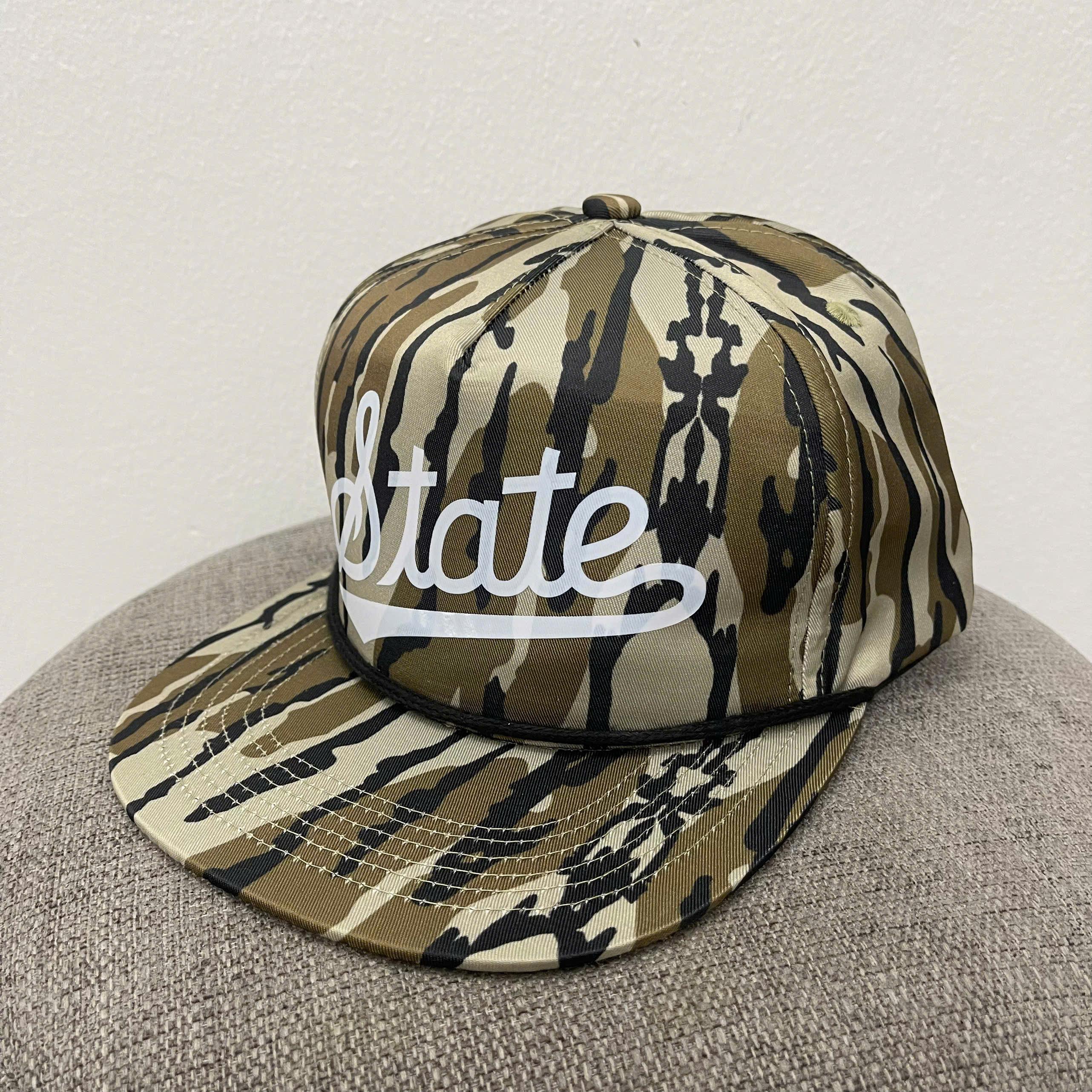 Bottomland Camo Trucker Hat Adjustable Snapback Hunting Outdoor Cap Unisex