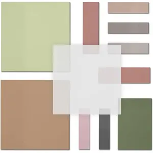 Transparent Sticky Notes, a Set of 400 Pcs Clear Notes Tabs, for Annotating Books, Page Marking, Indexing, Accessories for Bible, Aesthetic School Supplies, Classroom Essentials for Teacher's Desk, Office Supplies