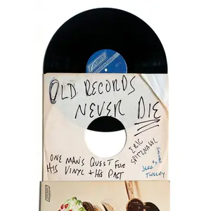 USED-Old Records Never Die: One Man's Quest for His Vinyl and His Past by Spitznagel, Eric (Paperback)
