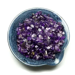 Cherry Tree Collection | Polished Gemstone Chips | 1/2 Pound (Amethyst)