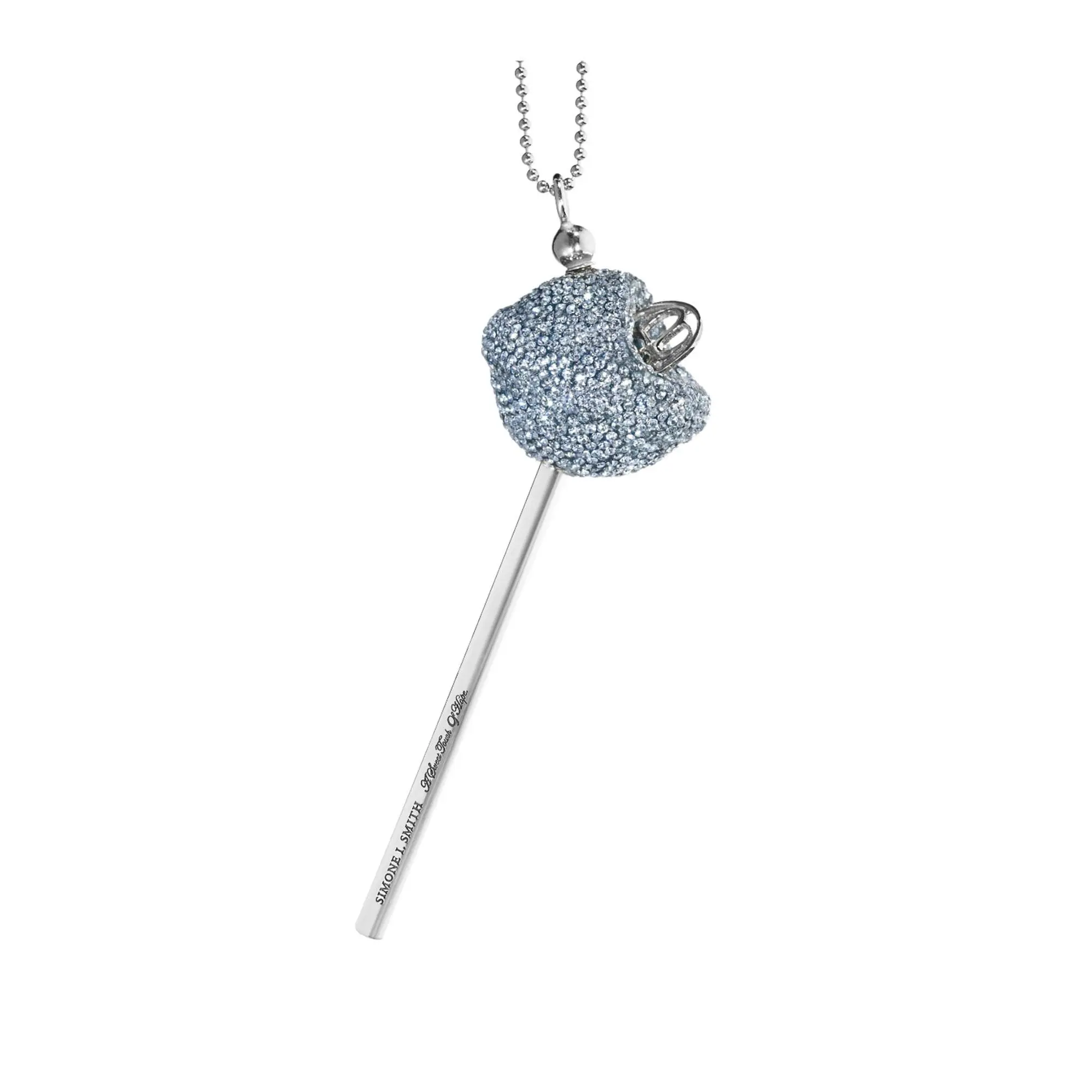 Crystal December Birthstone Pendant, Large