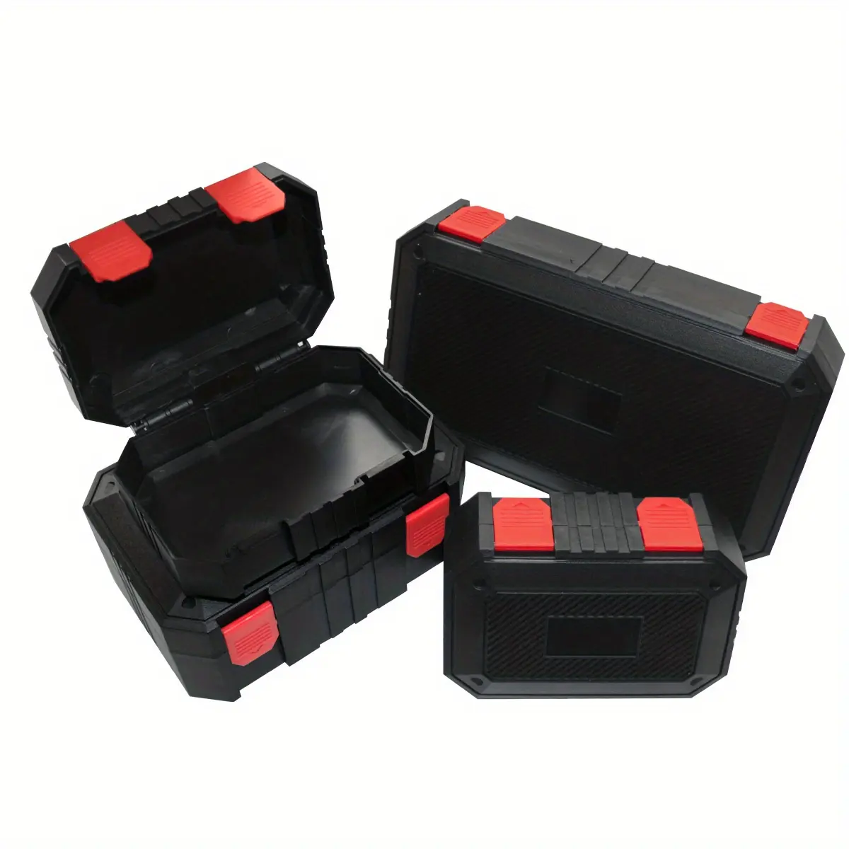 1pc Tool Box Plastic Packaging Box Small Hardware Accessories Storage Case Aiming Plastic Box Tool Box Organizer Drill Case, Small Items Storage Box Mechanic Tool Storage Garage Tool Box