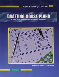 USED Book - Drafting House Plans by June Norris Curran (Paperback) - english
