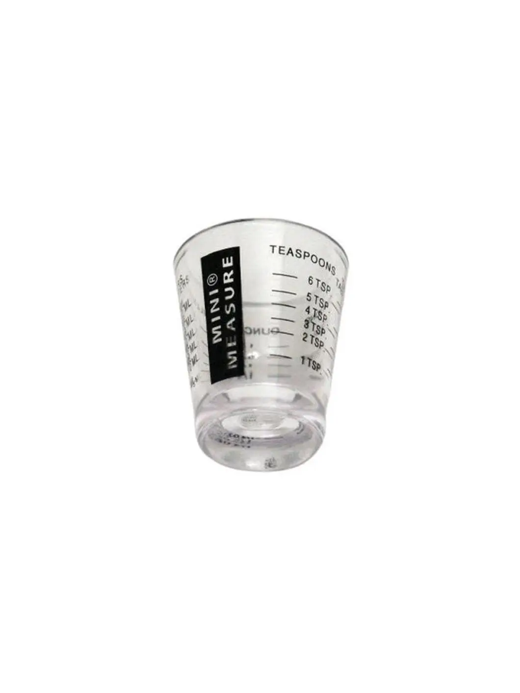 Chef Craft 21283 Mini Measuring Utensils - Pack of 3, Kitchen Gadget with Easy Reading Design, Ideal for Cooking/Drinks, Teaspoons/ml Measurement Tools