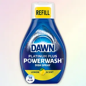 Dawn Lemon Powerwash Refill 16fl oz - Lemon Scent Powerwash Refill, 16fl oz, for Tough Grease, Value Pack