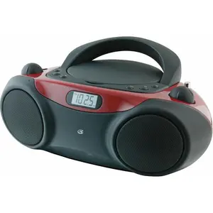 GPX CD Boombox with AM-FM Radio and 3.5mm Line Input - BC232R