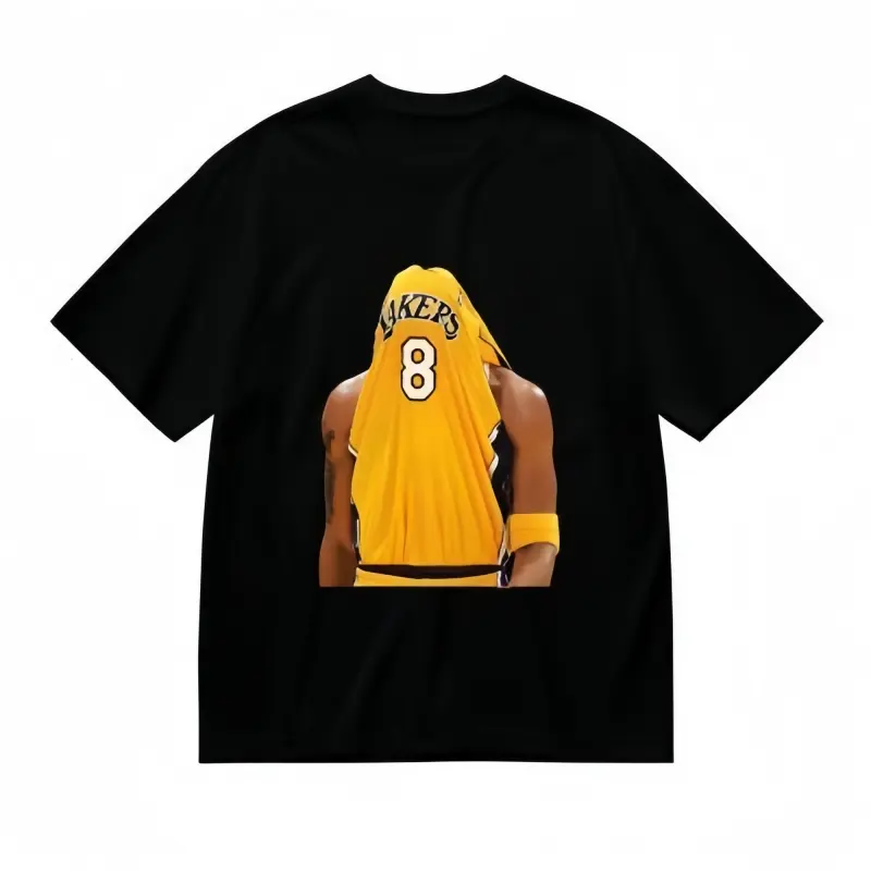 [100% Cotton] VINTAGE TEE KOBE 4 – Lakers Legend Throwback Shirt