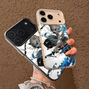 INOSUKE ANIME Pattern Case for iPhone 17 Pro Max 17 Air 16 15 14 13 12 11 Pro Max Plus Retro High-end Shockproof Drop Protection Cute Durable Matte Smartphone Cover