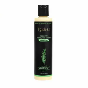 Organic Rosemary Hair Growth Shampoo for Women and Men-Natural Thickening & Strengthening Shampoo with Hydrolyzed Keratin for Thinning Hair & Hair Loss 7.4 fl.oz