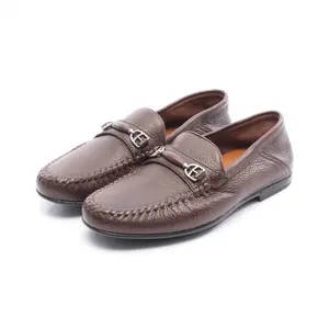 Pre-owned BALLY Others Small Leather Goods Leather Loafers