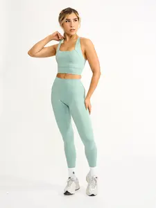 Dream Heathered Legging 26" - Garden Party