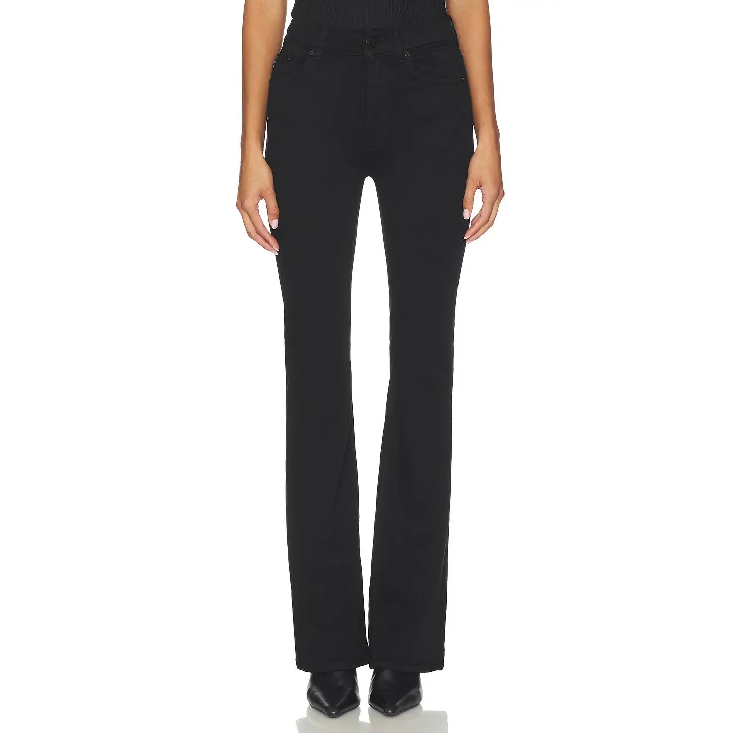 DL1961 Bridget High Rise Bootcut Instasculpt™ Jeans in Hail