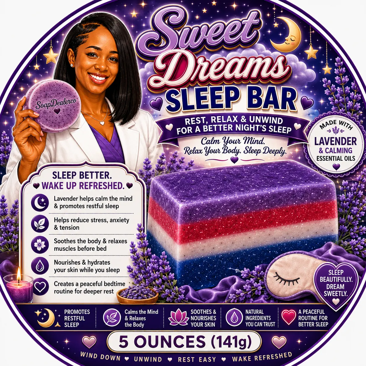 🌙💤 Sweet Dreams Sleep Bar