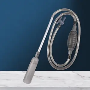 Fish Tank Vacuum Gravel Cleaner, Aquarium Gravel Cleaner - Hand Siphon Pump as Fish Tank Hose Water Changer & Rock Cleaner & Sand Washing