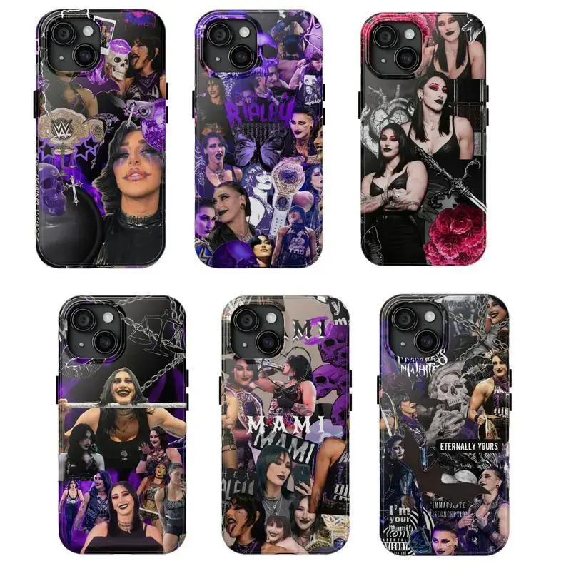 WWE Rhea Ripley Mami Phone Case, Jey Uso WWE Yeet Phone Case, WWE Legends Tough Phone Case For iPhone 16 15 14 13 12 11 X XR Max Plus and for Samsung S25 24 23 22 Ultra,Collection for fans,Halloween Gift