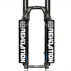 2-Piece Bike Fork Sticker and Logo Decal, Designed for Mountain Bike Fork Protection, Includes Rockshox Shock Absorber Sticker