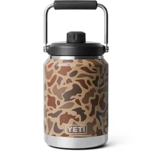 Rambler 2.0 Half-Gallon Jug - 64 fl. oz Insulated Jug Keeps Water Ice-Cold All Day Coffee Hot 100% Leakproof Camo Design ID:1731929721391584127