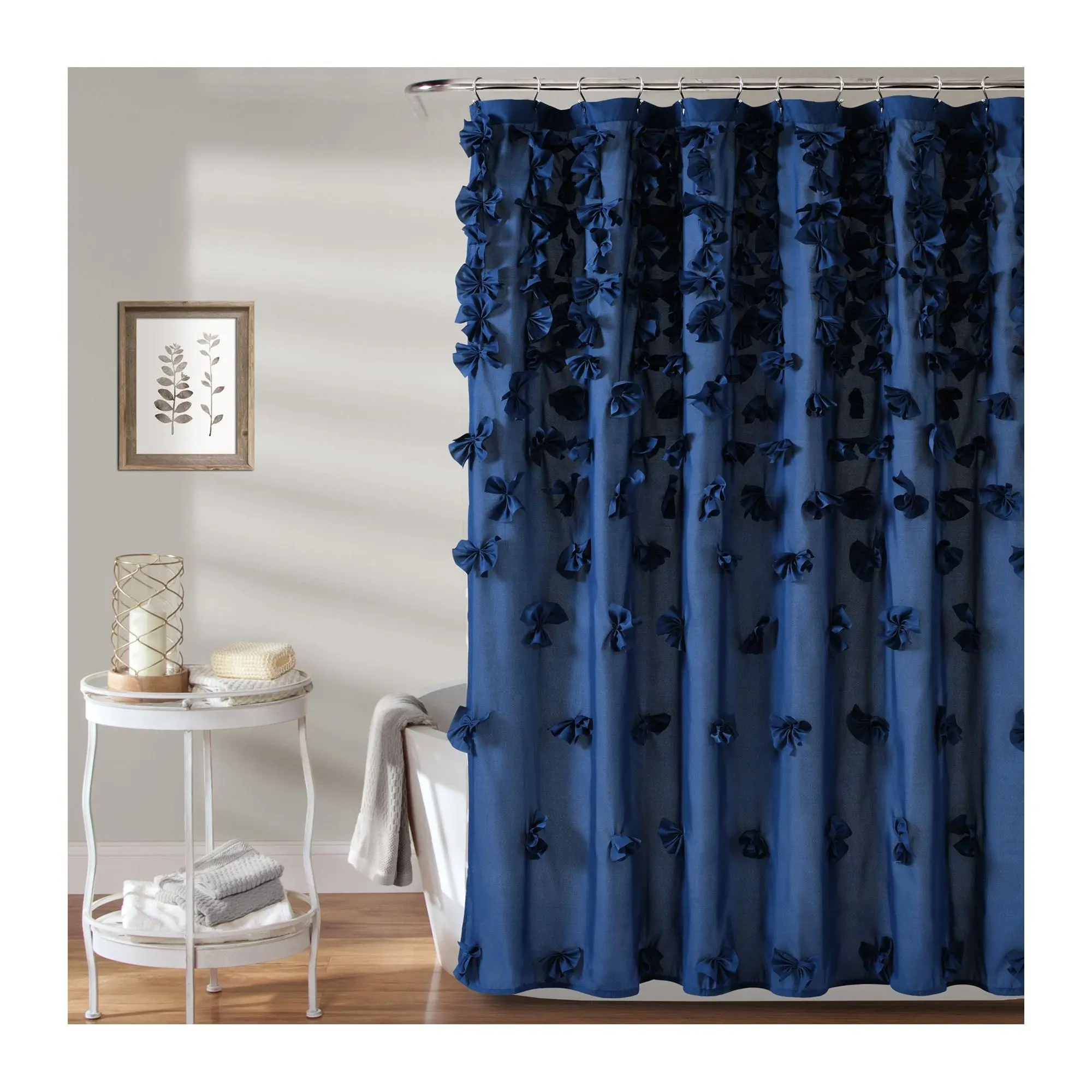 Riley Shower Curtain Single 72X72 by Lush Decor