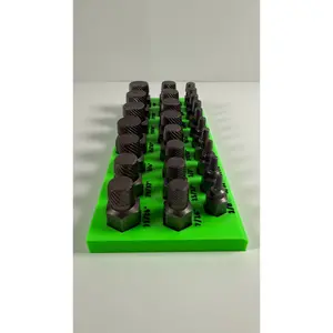 Icon 25-Pc Screw Extractor Organizer - Magnetic Toolbox Holder, 3D Printed