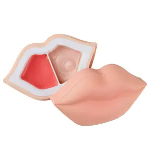 [Kocostar] Peach Duoduo Lip Scrub and Balm Set | Gentle Walnut Shell Exfoliating Scrub and Jojoba Seed Oil Moisturizer for Chapped Dry Lips, (1.5 oz)