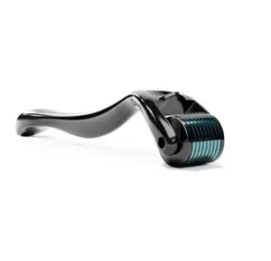 Derma Roller for Men & Women - Personal Cosmetic Beauty Tool 0.25mm - Titanium(Black Blue