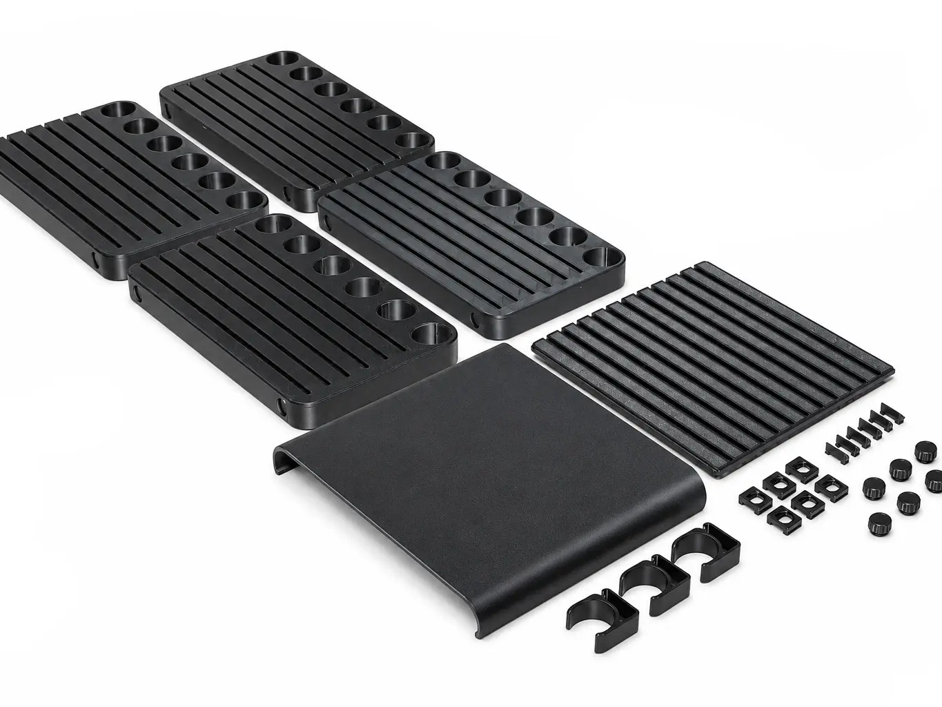 3D Printed Modular Desk Shelf System