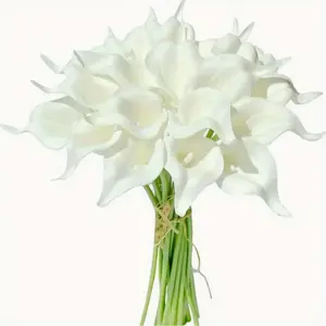 10pcs Lifelike Artificial Calla Lily Flowers - Perfect for Home Decor & Holiday Celebrations