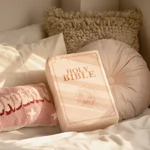 Fete 'Positive Living' Bible Pillow - Matthew 6, Gift for Her, Gift for Mom, Gift for Grandmother, Holiday Gift, Perfect Christian Gift, Christmas Gift