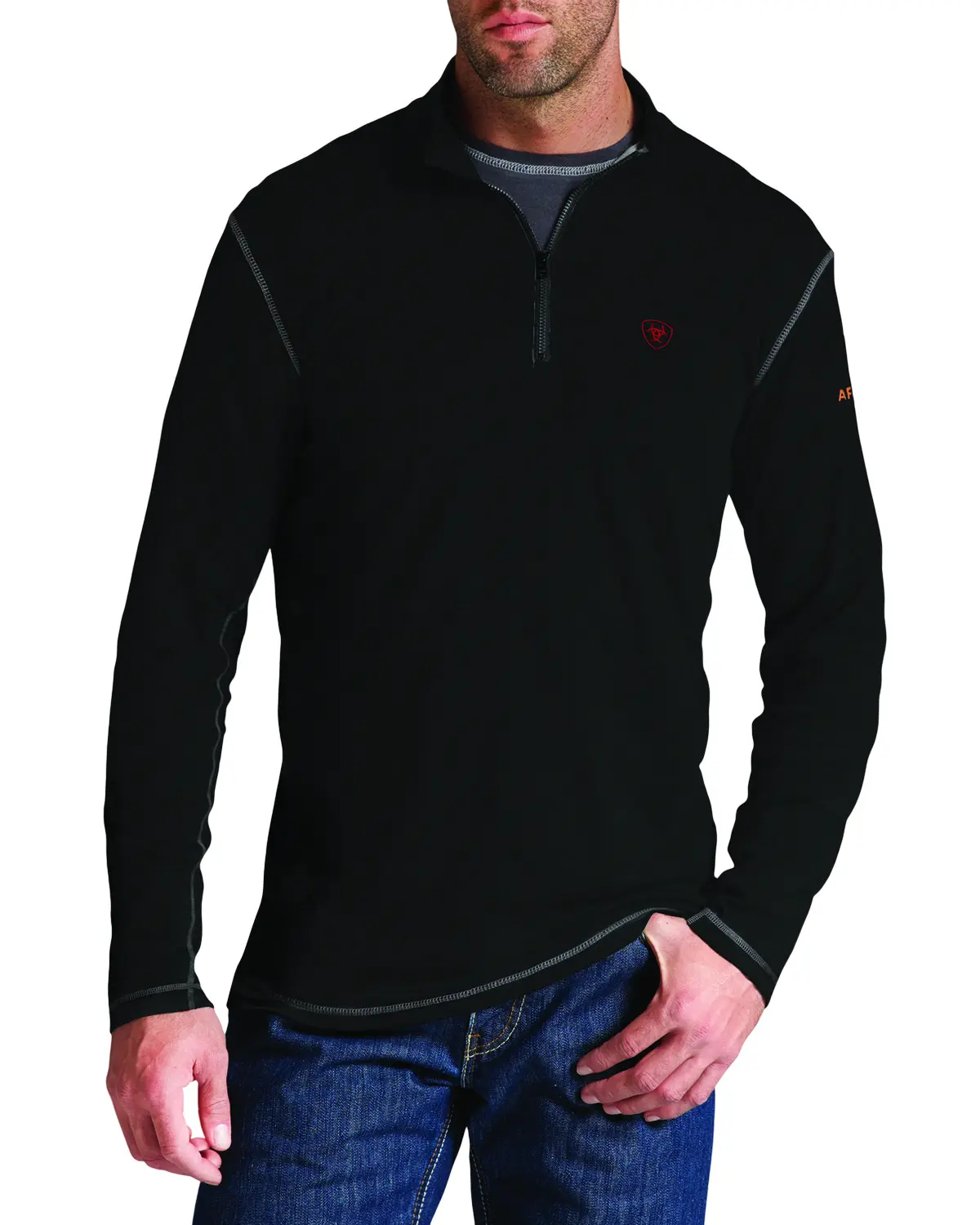 Ariat Men's Men'S Fr Polartec 1/4-Zip Baselayer Pullover - 10014378