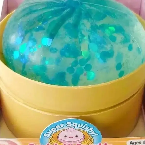 Sparkley dumpling mini sugar squish zorbit stress relief toy