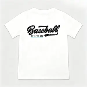 Splatter Pattern Lightweight Youth Tee, White Galaxy Stylish Short Sleeve, Soft Breathable Casual Daily Wear