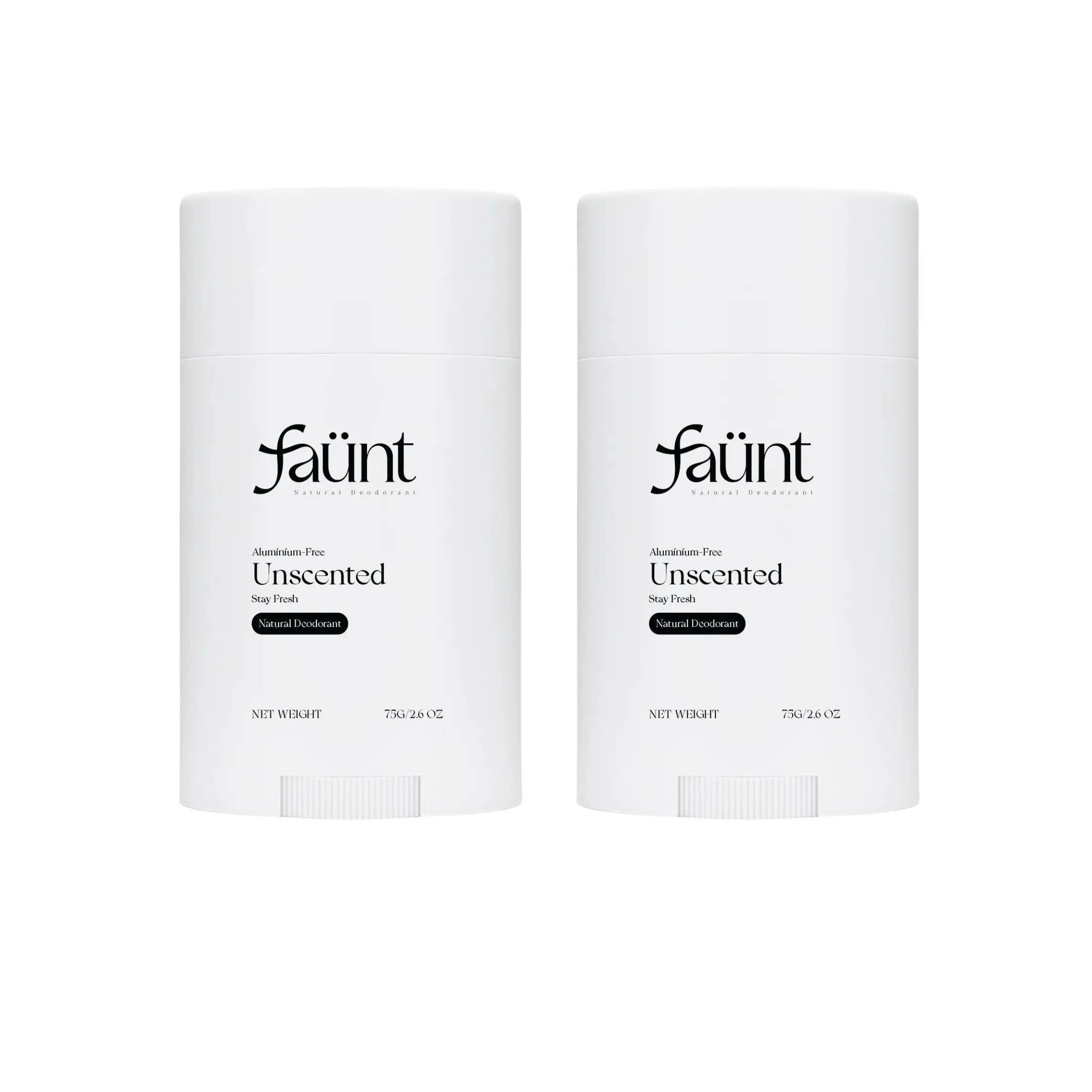 Faunt Aluminium Free Whole Body Deodorant for Women - Pack of 2