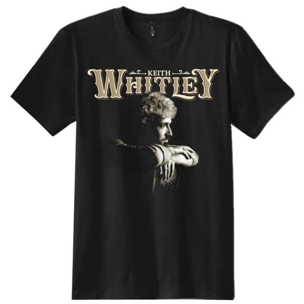 Keith Whitley Gold Chair T-shirt, Singer Shirt, Country Music Lover Shirt, Musician Gift Fans