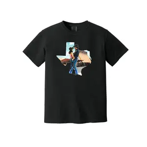 Texas Bud & Sissy Urban Cowboy Black Comfort Color T-Shirt
