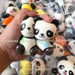Nie nie  Le， New Panda Duoduo Relaxation High Appearance Children's Toy PU Slow Recoil Office Decoration Toy