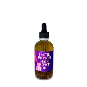 Magic Potion Hair Oil | fenugreek oil, neem oil, nettle oil, rosemary hair oil, alma oil, aloe vera, msm, bhringraj oil, morgina oil Haircare Argan Avocado Blend Calendula Castor Oil Chamomile Fragrance