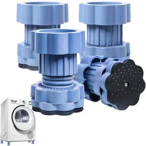 Washing Machine Shock Absorber, 4pcs/set Laundry Machine Anti Walk Pad, Washing Machine Feet, Anti-walk Dryer Washing Machine Vibration Pad